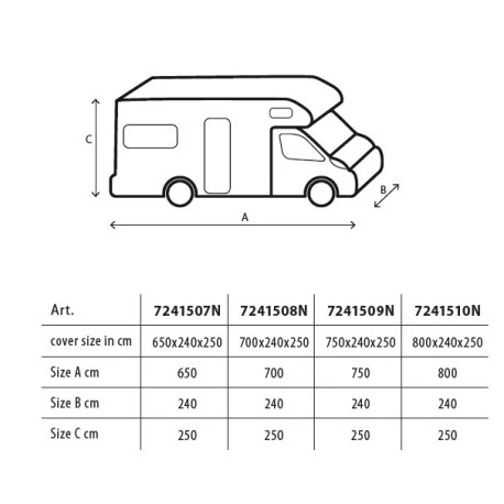 Camper Cover | SI 6 M - 750-800 7 Camper Cover | SI 6 M - 750-800 - immagine 5