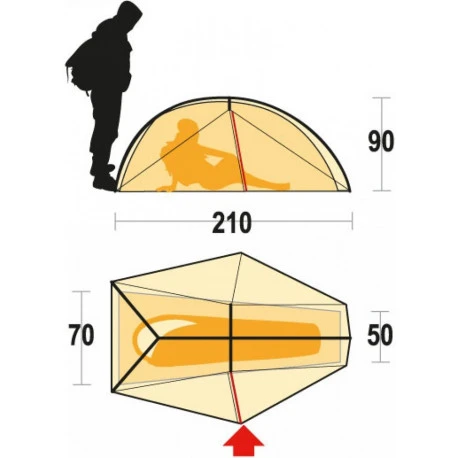 Tenda Ferrino Nemesi 1 5 Tenda Ferrino Nemesi 1 - immagine 3