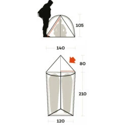 Tenda Ferrino Manaslu 2 -Landosport Saldi tenda ferrino manaslu 2 quattro stagioni leggera compatta struttura duralluminio giunti radiali 2