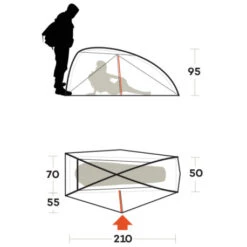 Tenda Ferrino Nemesi 1 PRO 16 Tenda Ferrino Nemesi 1 PRO -Landosport Saldi tenda ferrino nemesi 1 pro leggera intuitiva struttura interna rapido montaggio hiker ciclismo 6