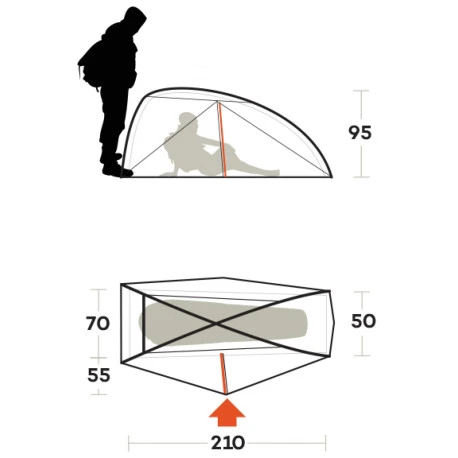 Tenda Ferrino Nemesi 1 PRO 9 Tenda Ferrino Nemesi 1 PRO - immagine 7