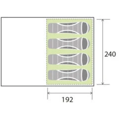Tenda Brunner Lamar 4 -Landosport Saldi tenda lamar 4 3