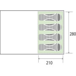 Tenda Brunner Pure 4 -Landosport Saldi tenda pure 4 8
